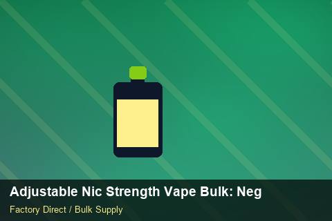 Adjustable Nic Strength Vape Bulk — Adjustable Nic Strength Vape Bulk: Negotiation Tips — Packaging Choices photo 2