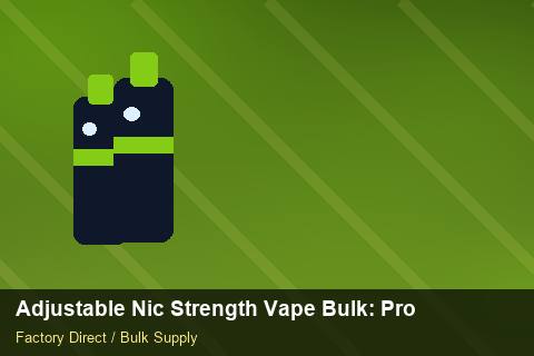 Adjustable Nic Strength Vape Bulk — Adjustable Nic Strength Vape Bulk: Production Capacity — Packaging Choices photo 2