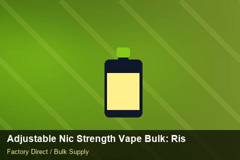 Adjustable Nic Strength Vape Bulk — Adjustable Nic Strength Vape Bulk: Risk Management — Packaging Choices photo 2
