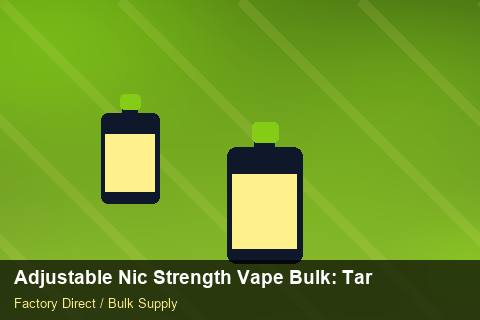 Adjustable Nic Strength Vape Bulk — Adjustable Nic Strength Vape Bulk: Tariff & HS Code — Packaging Choices photo 1