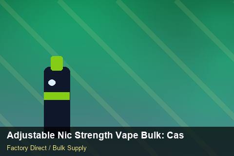 Adjustable Nic Strength Vape Bulk — Adjustable Nic Strength Vape Bulk: Case Studies — Packaging Choices photo 1