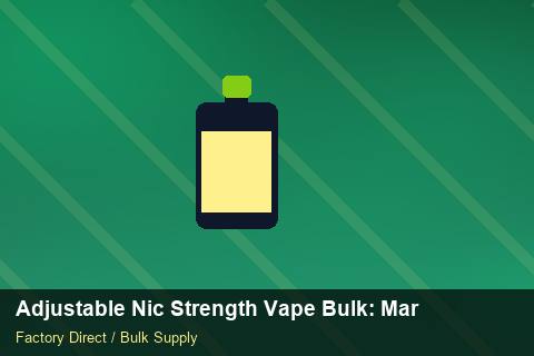 Adjustable Nic Strength Vape Bulk — Adjustable Nic Strength Vape Bulk: Margin Calculator — Packaging Choices photo 1