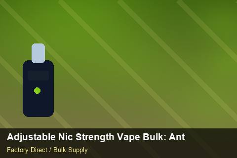 Adjustable Nic Strength Vape Bulk — Adjustable Nic Strength Vape Bulk: Anti-Counterfeit Measures — Packaging Choices photo 1