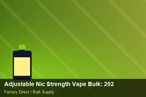 Adjustable Nic Strength Vape Bulk — Adjustable Nic Strength Vape Bulk: 2026 Buyer's Handbook — Labelling Rules photo 1
