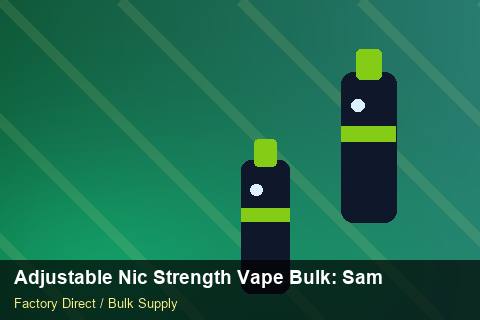 Adjustable Nic Strength Vape Bulk — Adjustable Nic Strength Vape Bulk: Sample Policy — Labelling Rules photo 1