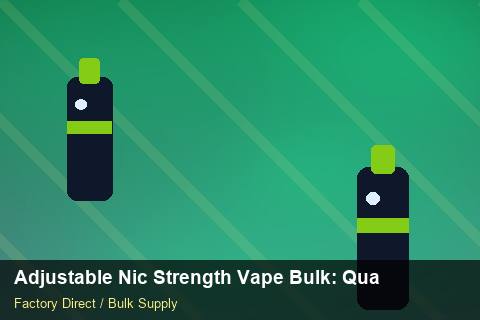 Adjustable Nic Strength Vape Bulk — Adjustable Nic Strength Vape Bulk: Quality Control Process — Labelling Rules photo 1