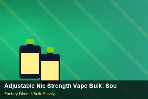 Adjustable Nic Strength Vape Bulk — Adjustable Nic Strength Vape Bulk: Sourcing Workflow — Labelling Rules photo 2