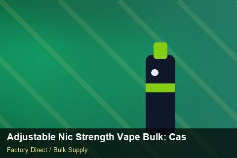Adjustable Nic Strength Vape Bulk — Adjustable Nic Strength Vape Bulk: Case Studies — Labelling Rules photo 1