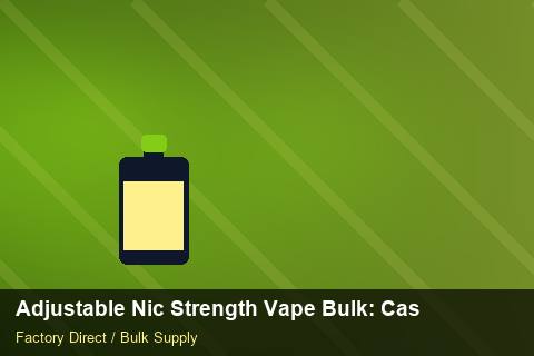 Adjustable Nic Strength Vape Bulk — Adjustable Nic Strength Vape Bulk: Case Studies — Labelling Rules photo 2