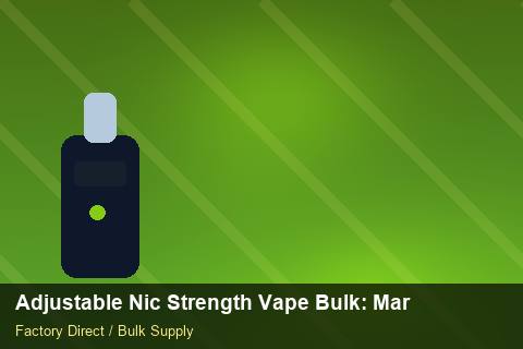 Adjustable Nic Strength Vape Bulk — Adjustable Nic Strength Vape Bulk: Margin Calculator — Labelling Rules photo 2