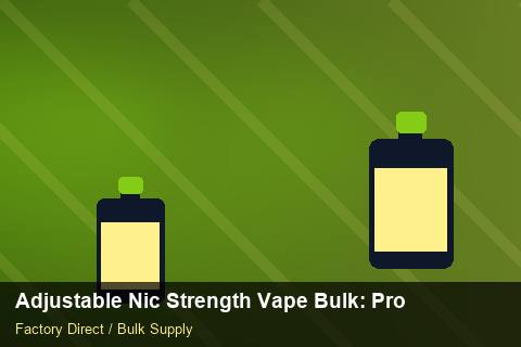 Adjustable Nic Strength Vape Bulk — Adjustable Nic Strength Vape Bulk: Procurement Strategy — Freight Options photo 1
