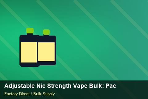 Adjustable Nic Strength Vape Bulk — Adjustable Nic Strength Vape Bulk: Packaging Standards — Freight Options photo 1