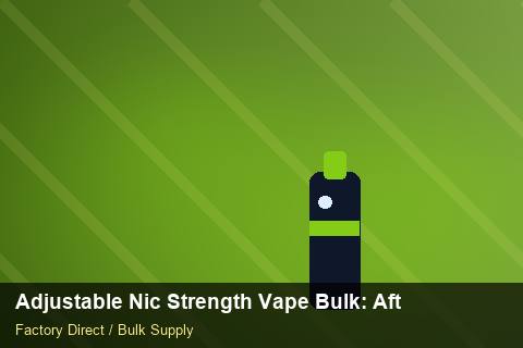 Adjustable Nic Strength Vape Bulk — Adjustable Nic Strength Vape Bulk: After-Sales Support — Freight Options photo 1