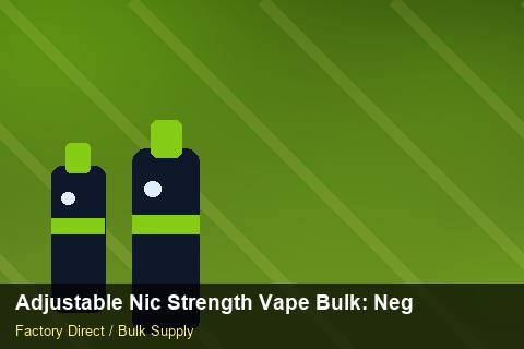 Adjustable Nic Strength Vape Bulk — Adjustable Nic Strength Vape Bulk: Negotiation Tips — Freight Options photo 1