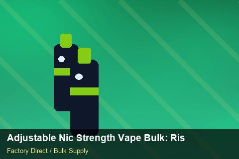 Adjustable Nic Strength Vape Bulk — Adjustable Nic Strength Vape Bulk: Risk Management — Freight Options photo 1