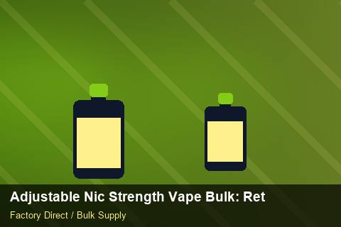 Adjustable Nic Strength Vape Bulk — Adjustable Nic Strength Vape Bulk: Returns & Warranty — Freight Options photo 2