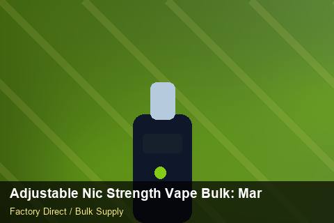Adjustable Nic Strength Vape Bulk — Adjustable Nic Strength Vape Bulk: Margin Calculator — Freight Options photo 2