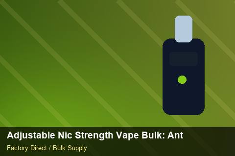 Adjustable Nic Strength Vape Bulk — Adjustable Nic Strength Vape Bulk: Anti-Counterfeit Measures — Freight Options photo 1